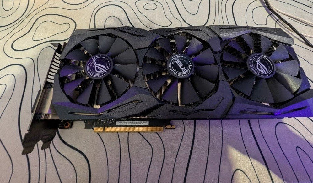Carte graphique de jeu ASUS ROG Strix GeForce GTX 1080 Ti, PCI-Express 3, Enlèvement ou Envoi, HDMI, Comme neuf