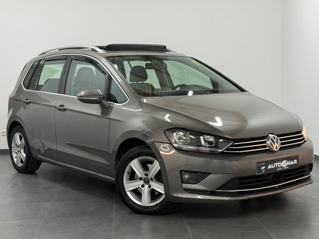 Volkswagen Golf Sportsvan 1.6TDi Euro6b - Navi - Toit Ouvran, Argent ou Gris, Achat, Euro 6, Entreprise