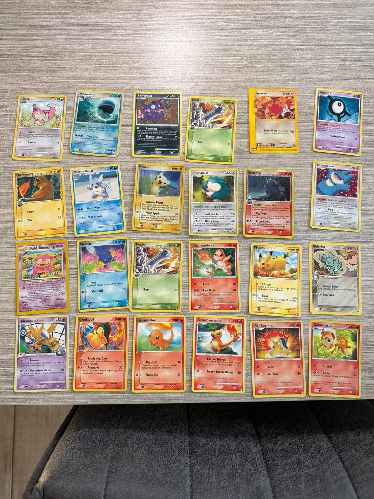 Reeks pokemon kaarten, Ophalen of Verzenden, Zo goed als nieuw