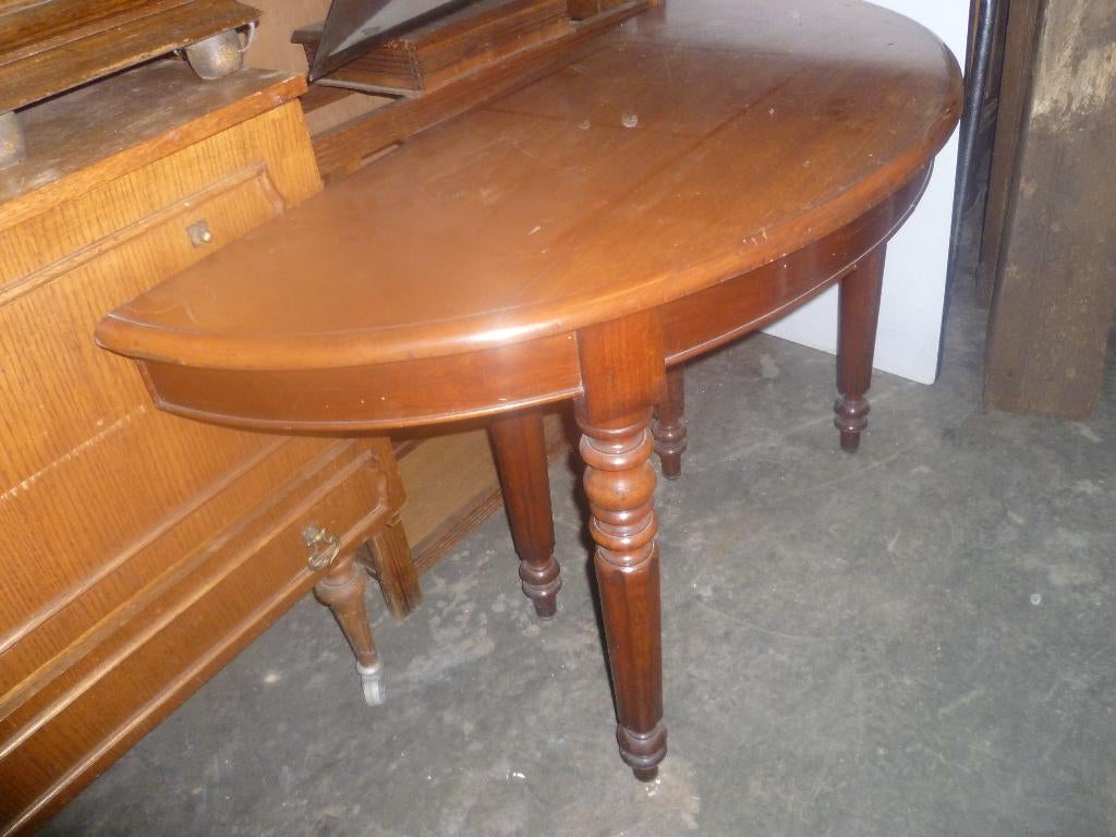 HALF RONDE OUDE WANDTAFEL CONSOLE, Antiek en Kunst, Ophalen