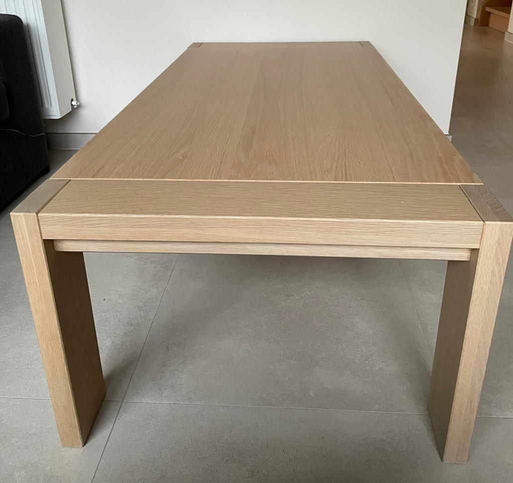 Salontafel - heel goede staat, Huis en Inrichting, Ophalen, Gebruikt, 100 tot 150 cm, Eikenhout