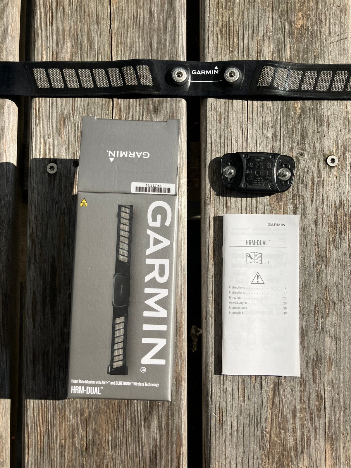 Garmin HRM Dual zwart, Enlèvement ou Envoi, Comme neuf