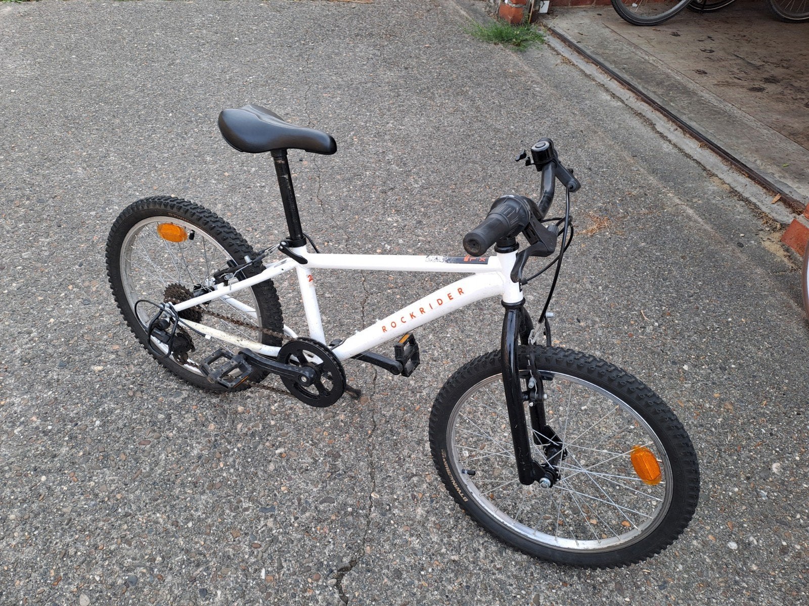Kinderfiets voor kids van 6-7-8 jaar, Vélos & Vélomoteurs, Enlèvement, Utilisé, Rockrider (Decathlon), Frein à disque