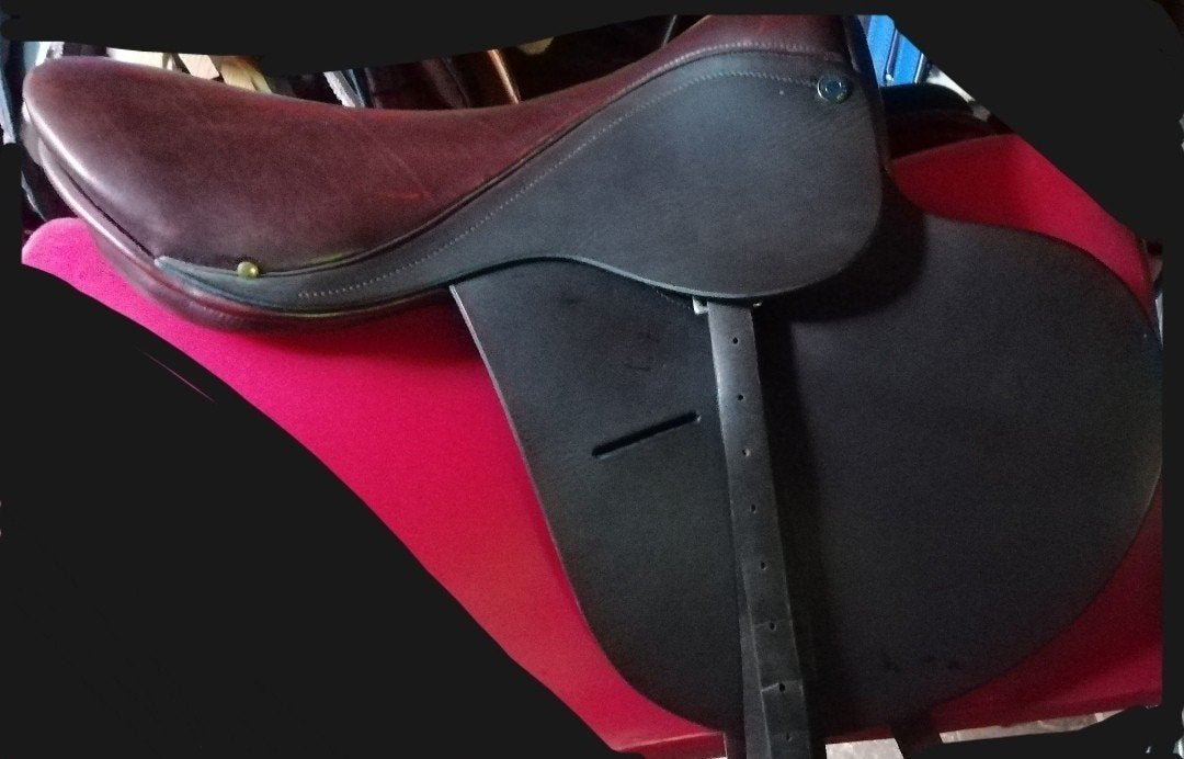 Nouvelle selle poney taille 16, Enlèvement, Neuf, Marron, Poney