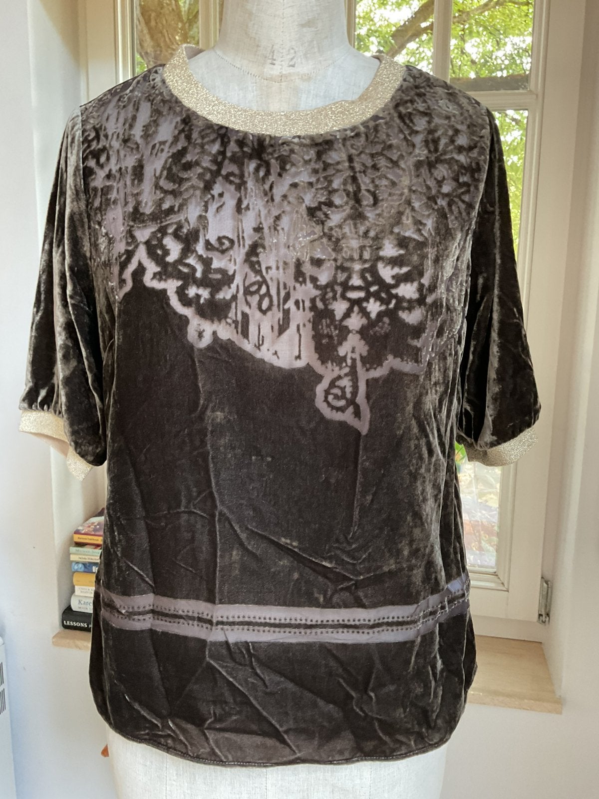 Merkkleding, T shirt dames Gustav maat M, Kleding | Dames, T-shirts, Ophalen of Verzenden, Gedragen, Maat 38/40 (M), Bruin