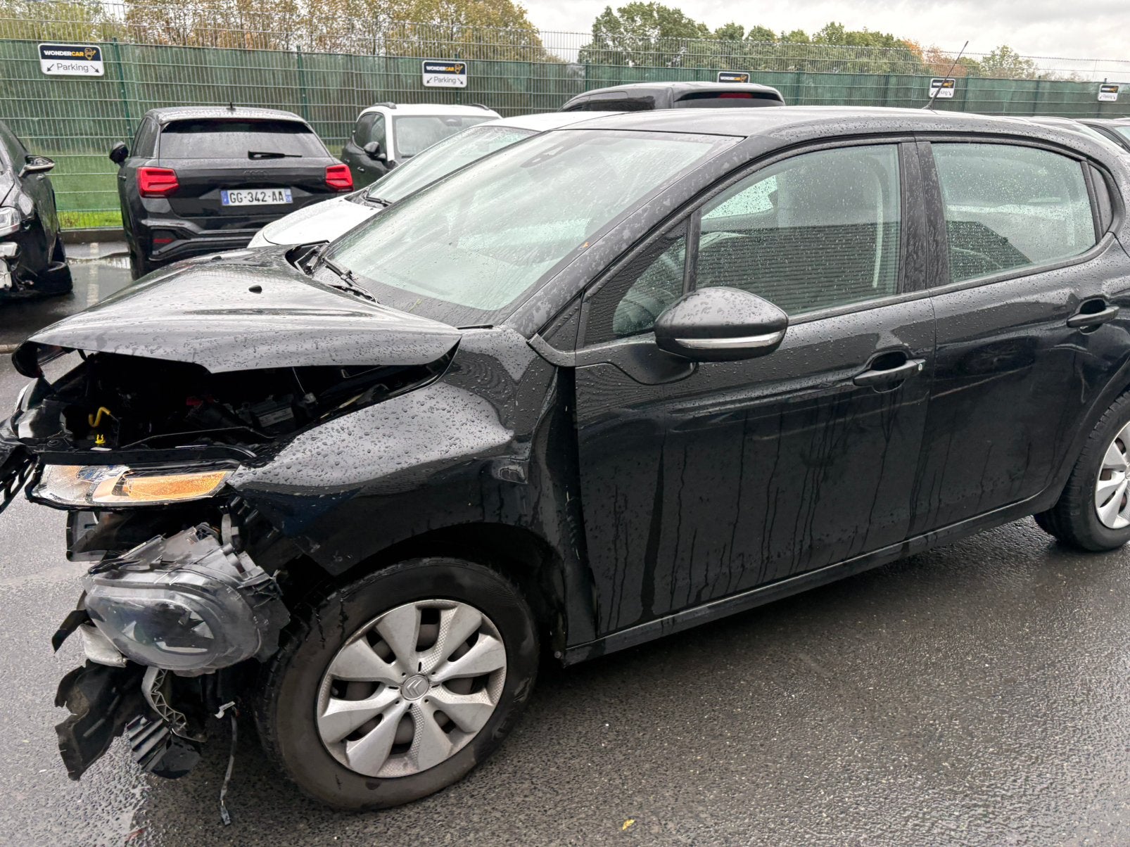 Accident d'une Citroën C3, Autos, Achat, Euro 6, Particulier, Essence