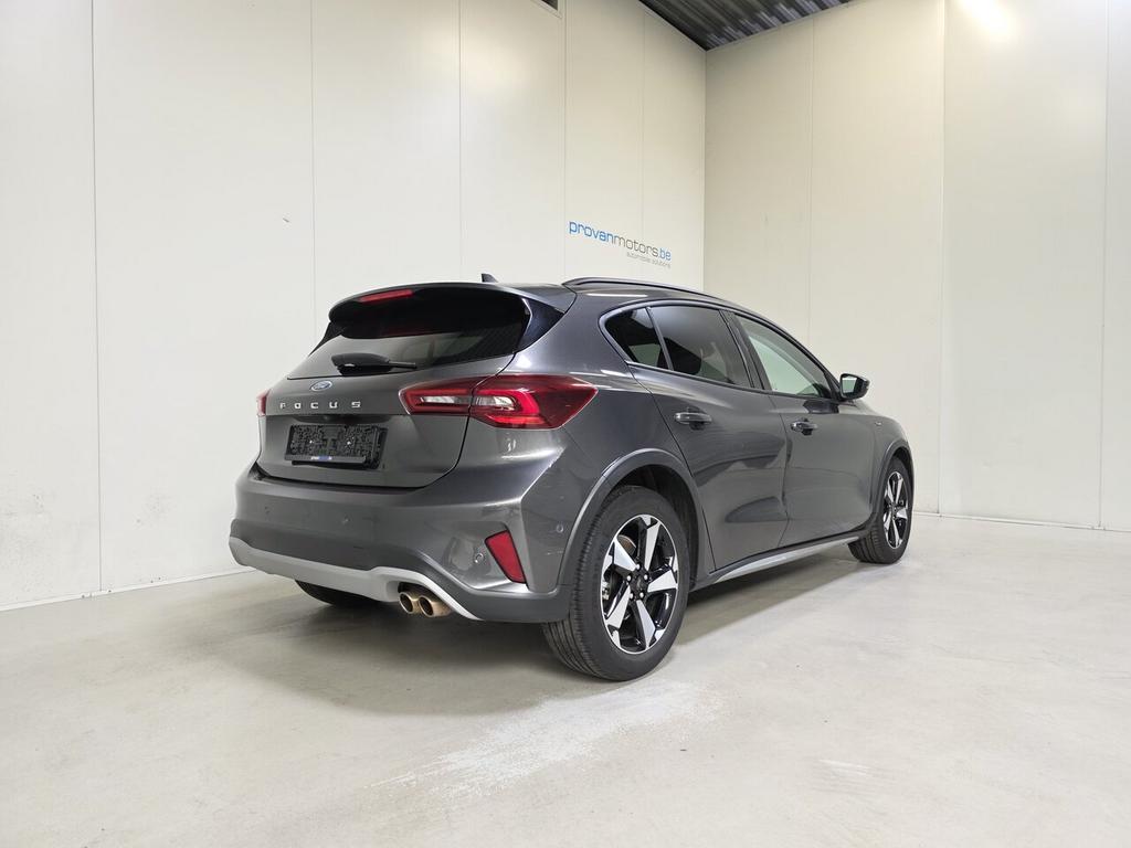 Ford Focus 1.0 HEV Benzine Autom. - GPS - Topstaat!, Autos, Ford, Argent ou Gris, 0 kg, Noir, Automatique