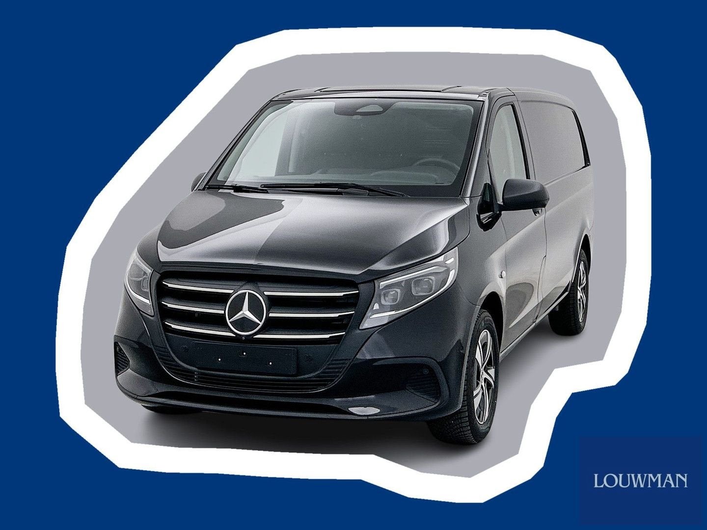 Mercedes-Benz Vito 119 CDI L2 Select 360 Camera Distronic Tr, Auto's, Bestelwagens en Lichte vracht, Automaat, Zwart, Mercedes-Benz