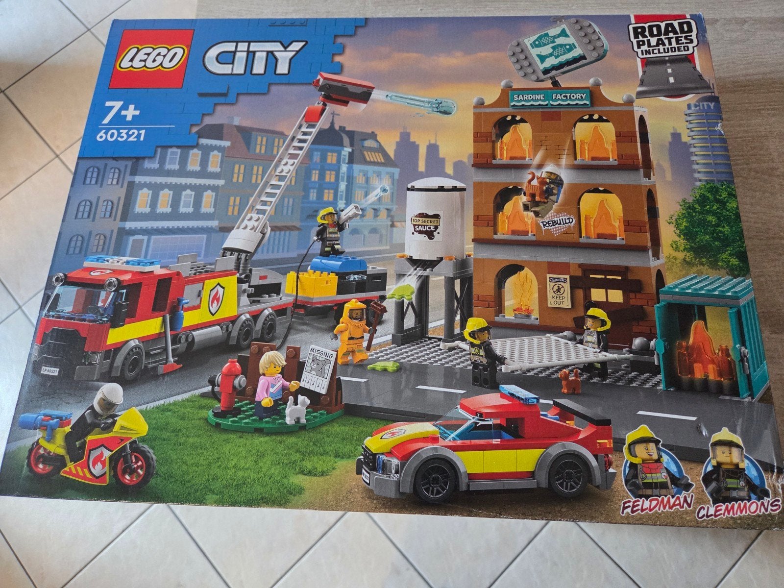 Lego Brandweer 60321, Ophalen, Lego
