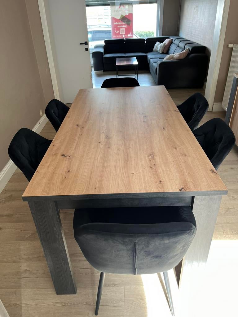 Eetkamerset met 6 stoelen., Huis en Inrichting, Ophalen