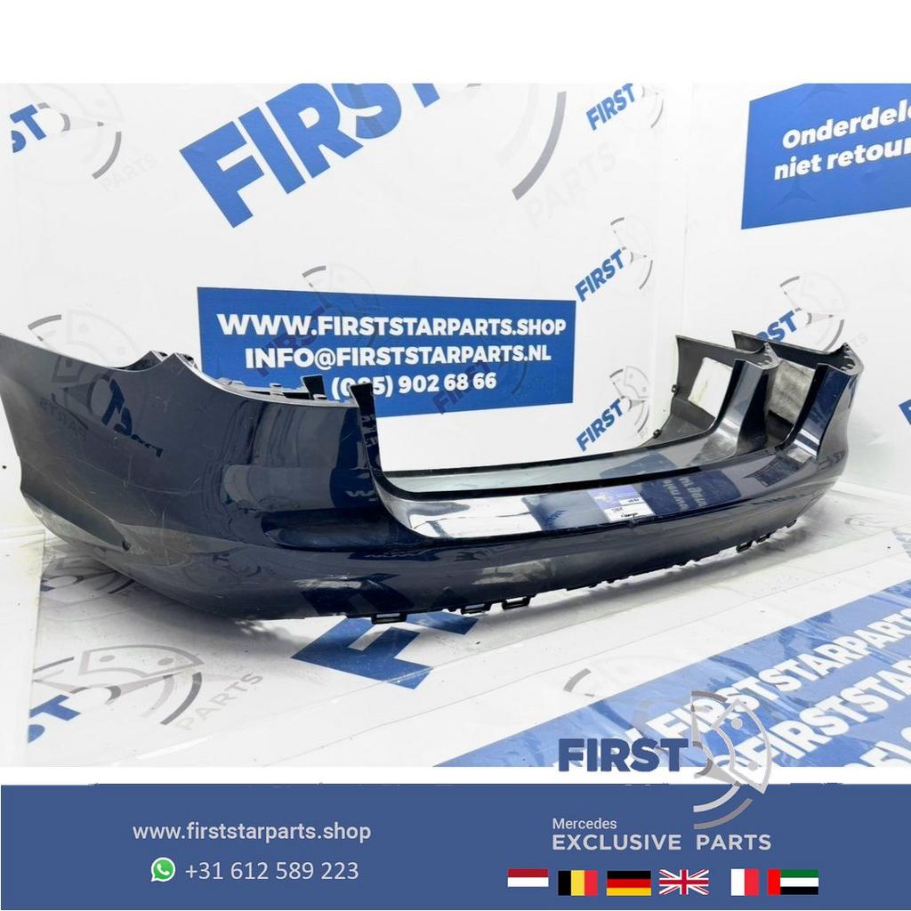 S205 STATION ACHTERBUMPER W205 ESTATE WIT ZWART GRIJS BUMPER, Arrière, Utilisé, -, -