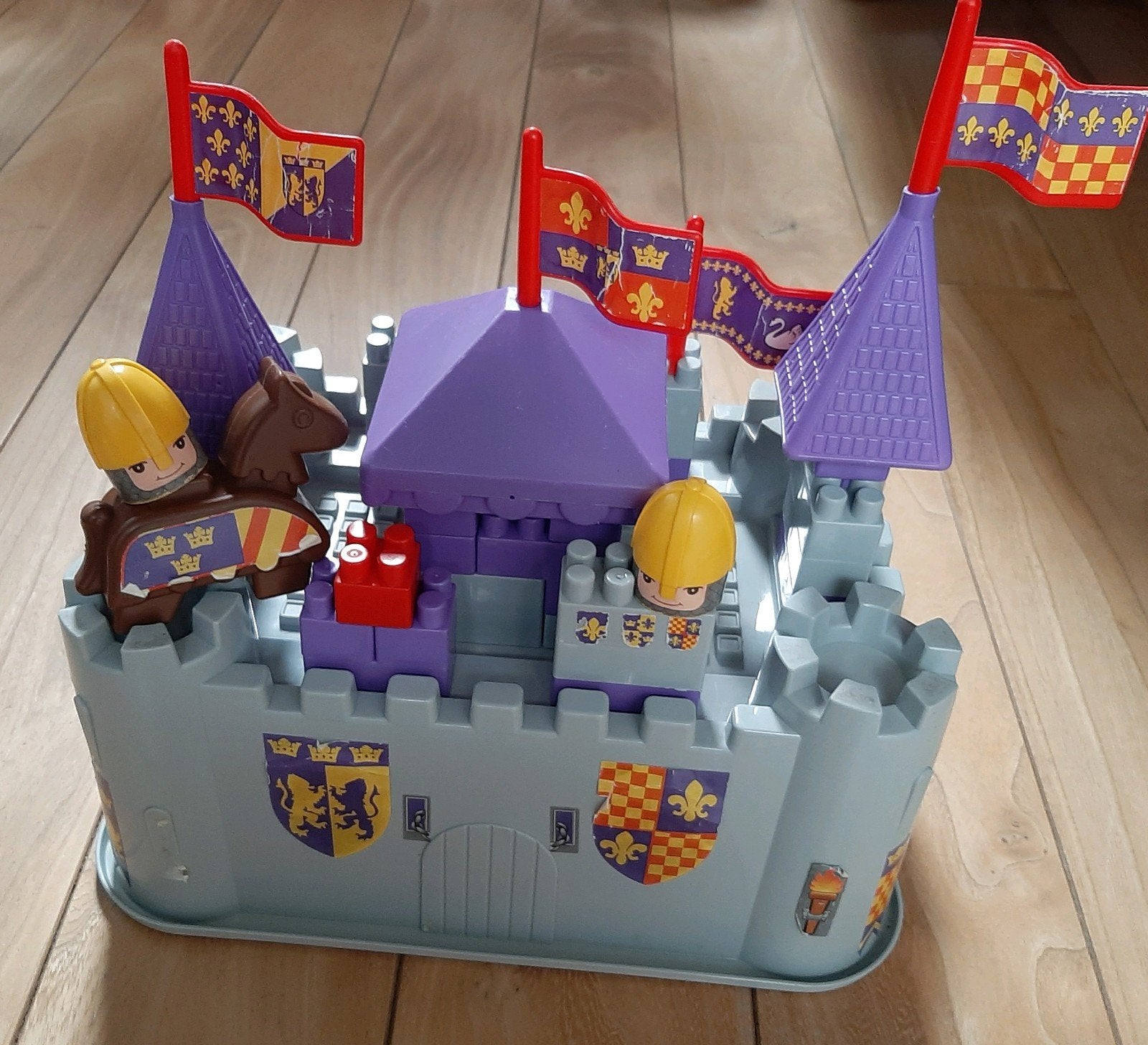 ridderkasteel in opbergbox, Kinderen en Baby's, Ophalen, Gebruikt