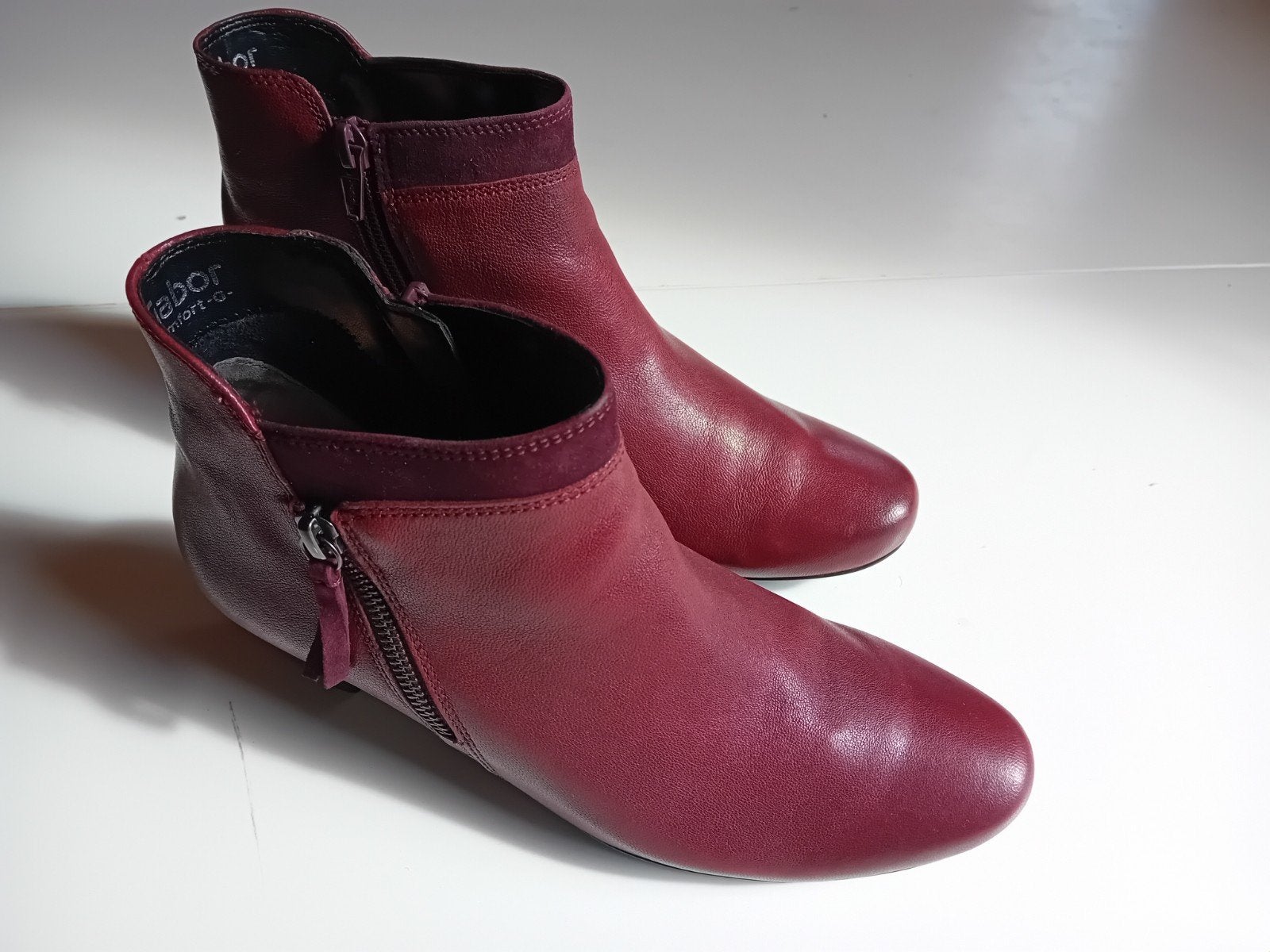 Gabor enkellaars maat 39 bordeaux Nieuw, Overige kleuren, Lage of Enkellaarzen, Gabor, Nieuw