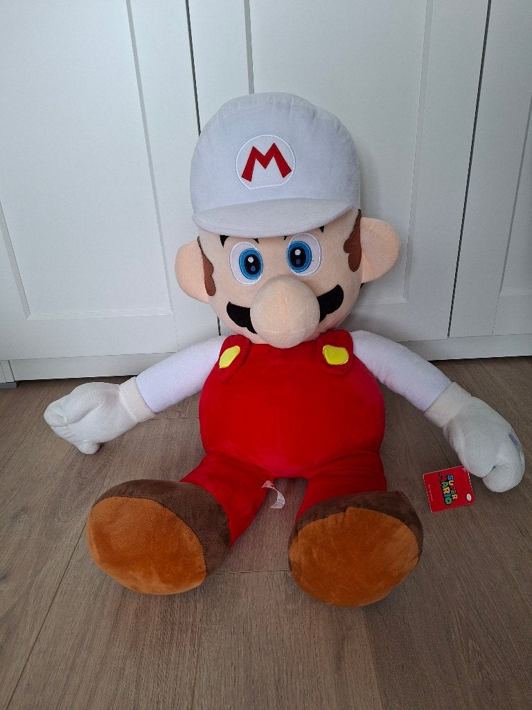 Knuffel Super Mario XXL, Kinderen en Baby's, Ophalen, Overige typen, Nieuw, Nintendo