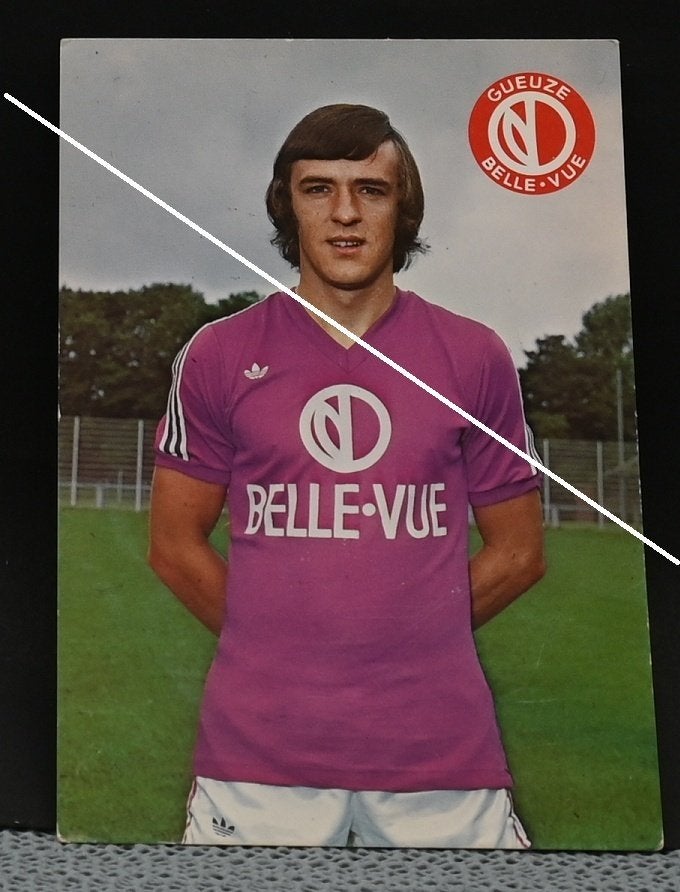 Carte photo  RSC Anderlecht Francois Van Der Elst Belle Vue, Envoi, Utilisé, Cartes de joueur