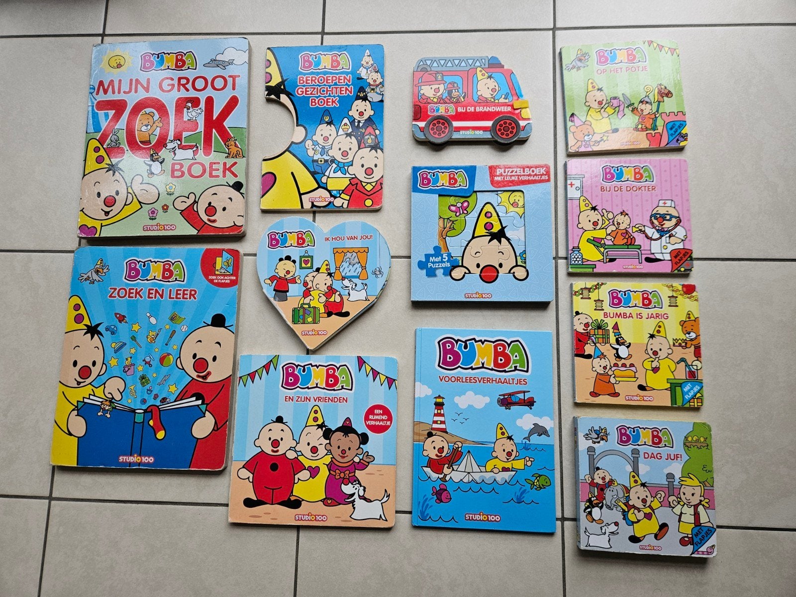 Boekjes Bumba, Ophalen, Gelezen, Studio 100