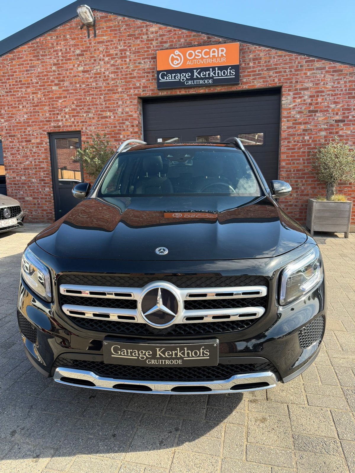Mercedes GLB200i 2022! Topstaat, Auto's, Mercedes-Benz, Automaat, 4 cilinders, Zwart, 5 zetels