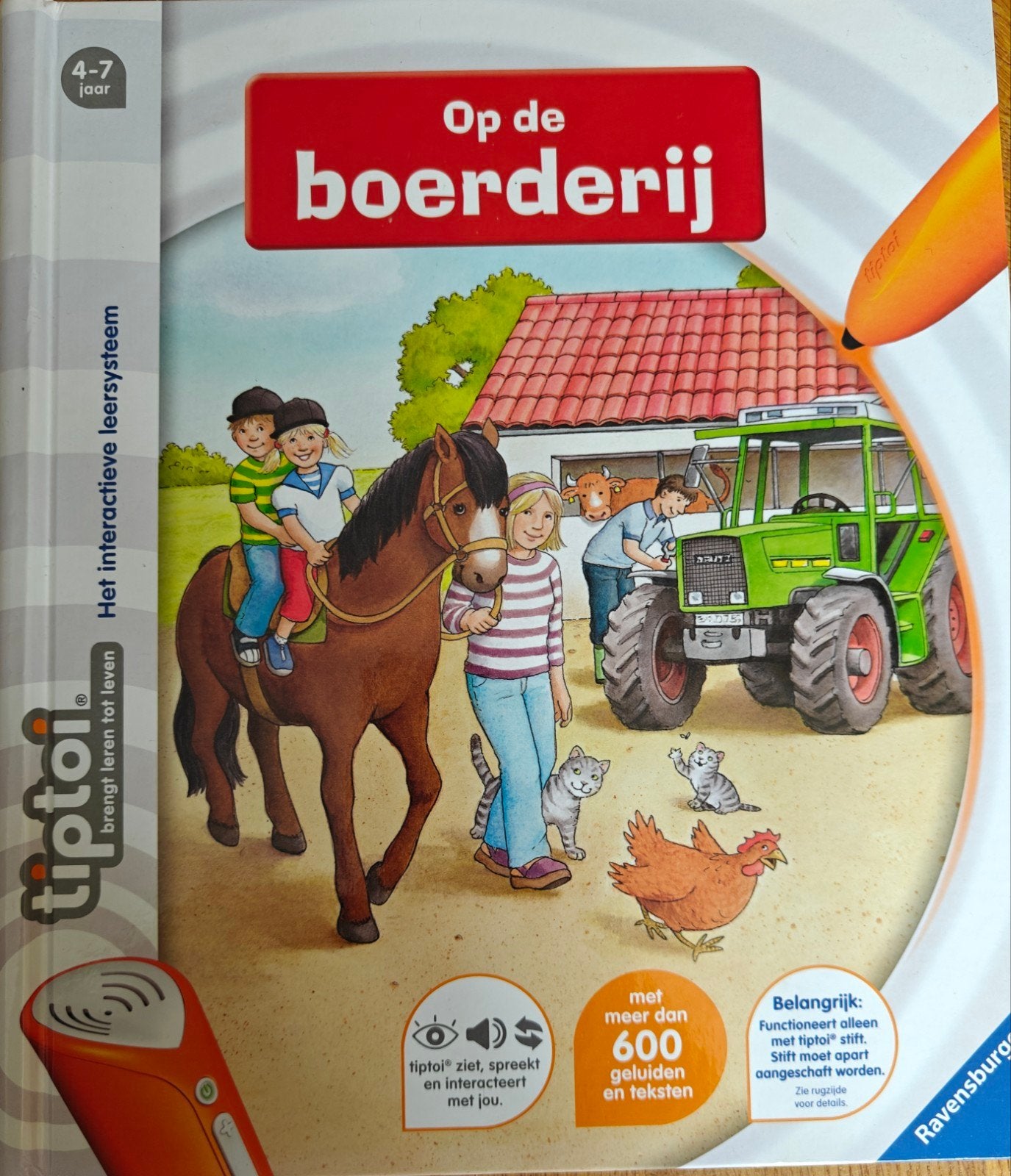 Tip toi op de boerderij, Kinderen en Baby's, Ophalen