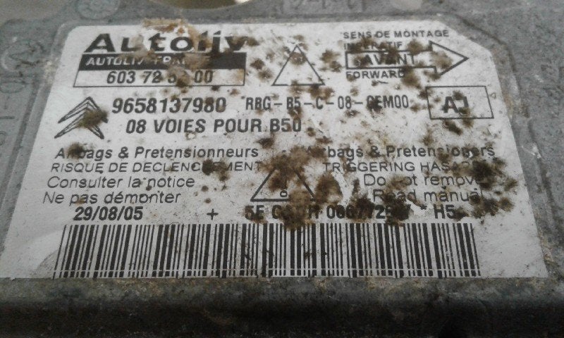 COMPUTER AIRBAG Citroën C4 Coupé (LA) (01-2004/07-2011), Gebruikt, Citroën