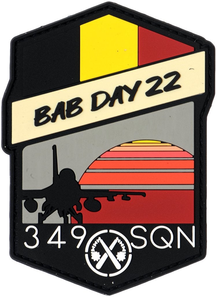 349 Sqn - BAB Day 2022 - patch, Collections, Objets militaires | Général, Envoi, Armée de l'air, Emblème ou Badge