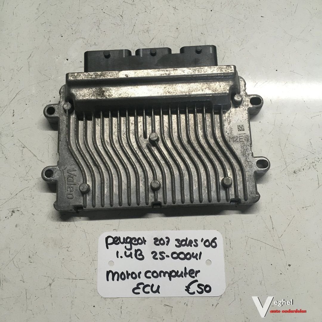 Peugeot 207 3drs 1.4 B 2006 2500041  ECU  6274 616358, Auto-onderdelen, Gebruikt, -, -, Ophalen of Verzenden