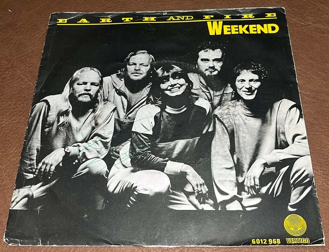 Earth And Fire ‎– Weekend - 7” vinyl single - BE - 1979, Enlèvement ou Envoi, Utilisé