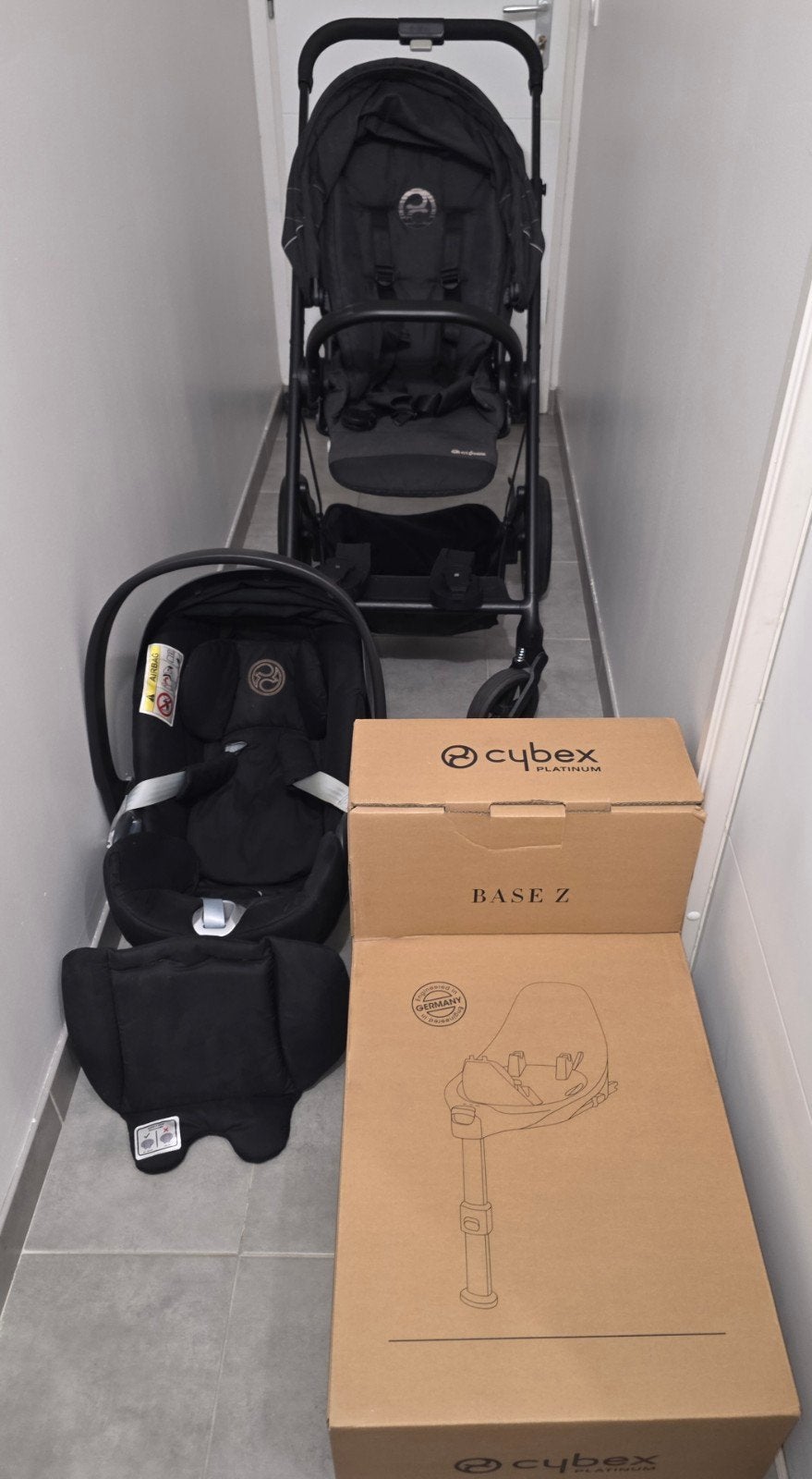 Ensemble CYBEX Balios S + Cloud Z i-Size + Base Z, Kinderen en Baby's, Ophalen, Overige merken