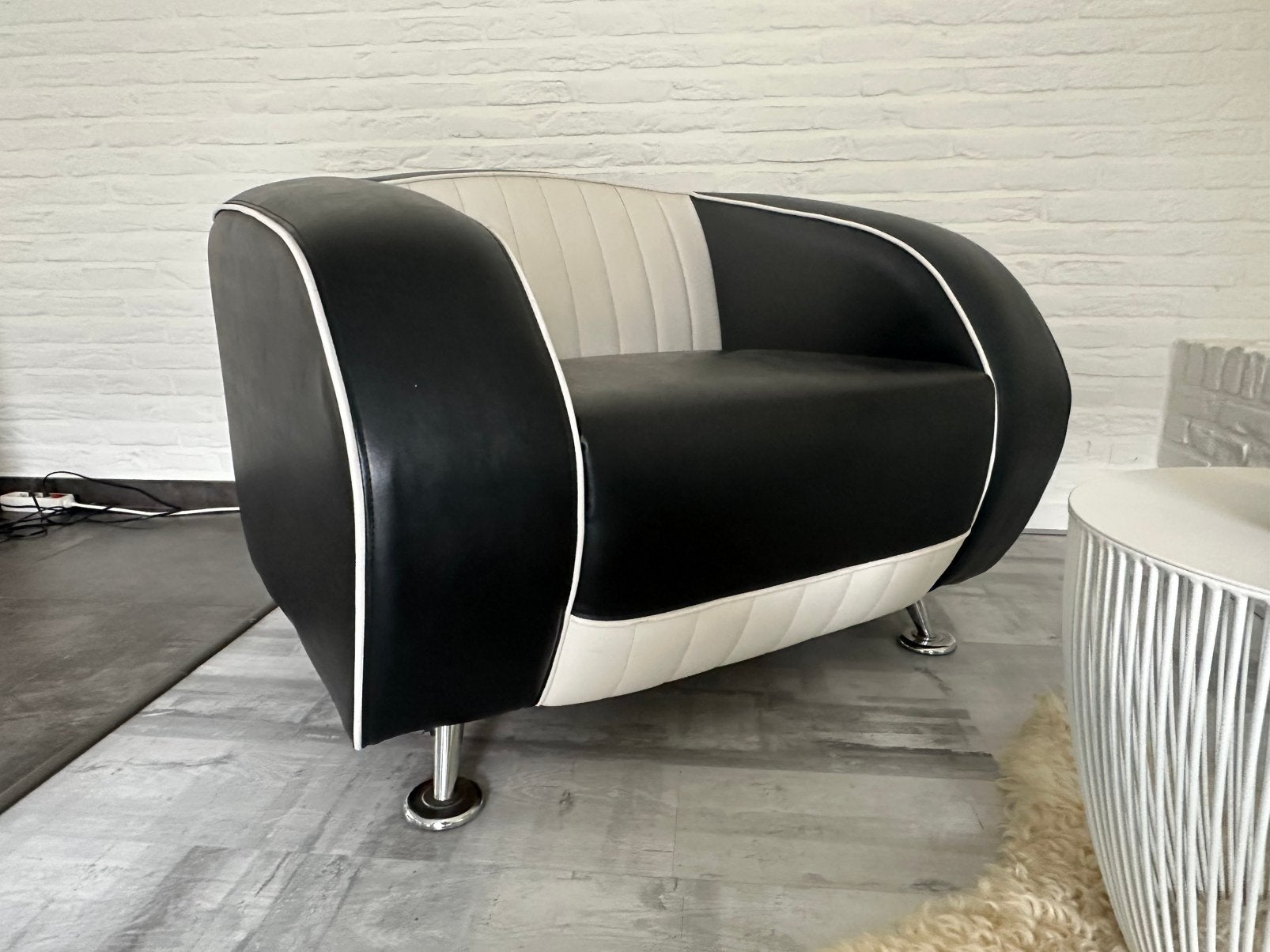 Bel Air retro fauteuil, 75 à 100 cm, Comme neuf, Enlèvement, 100 à 125 cm