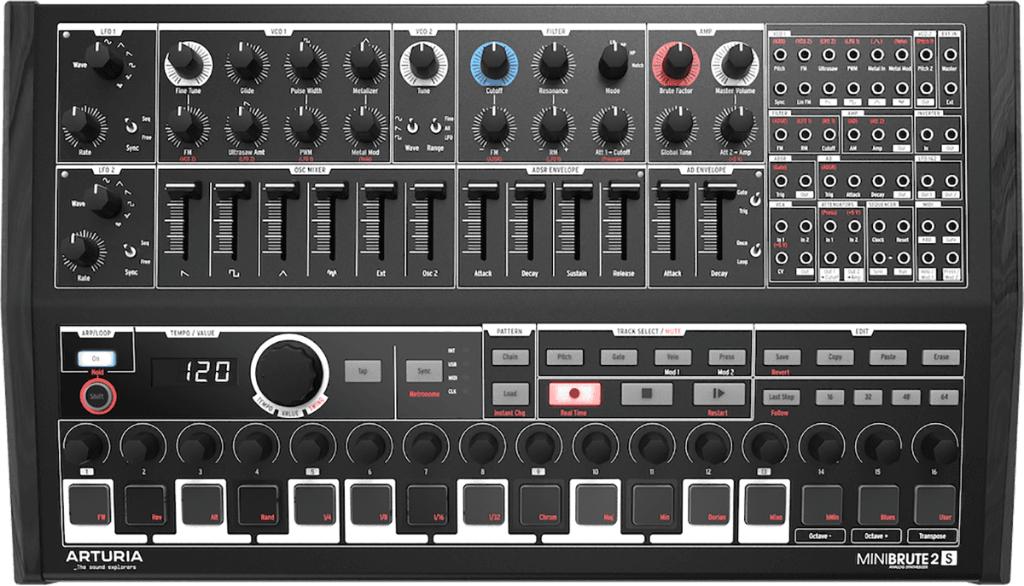 Arturia MiniBrute 2S bk, Musique & Instruments, Enlèvement, Comme neuf, Autres marques, Avec connexion MIDI