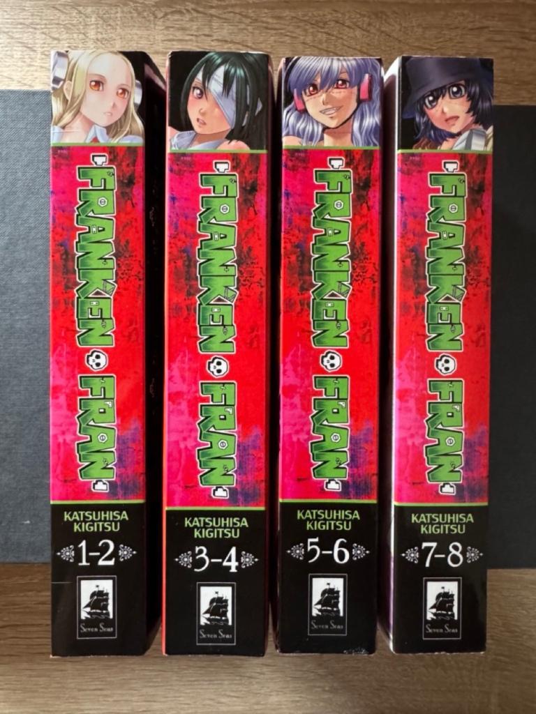 Franken Fran manga compleet, Complete serie of reeks, Ophalen of Verzenden, Zo goed als nieuw, Japan (Manga)