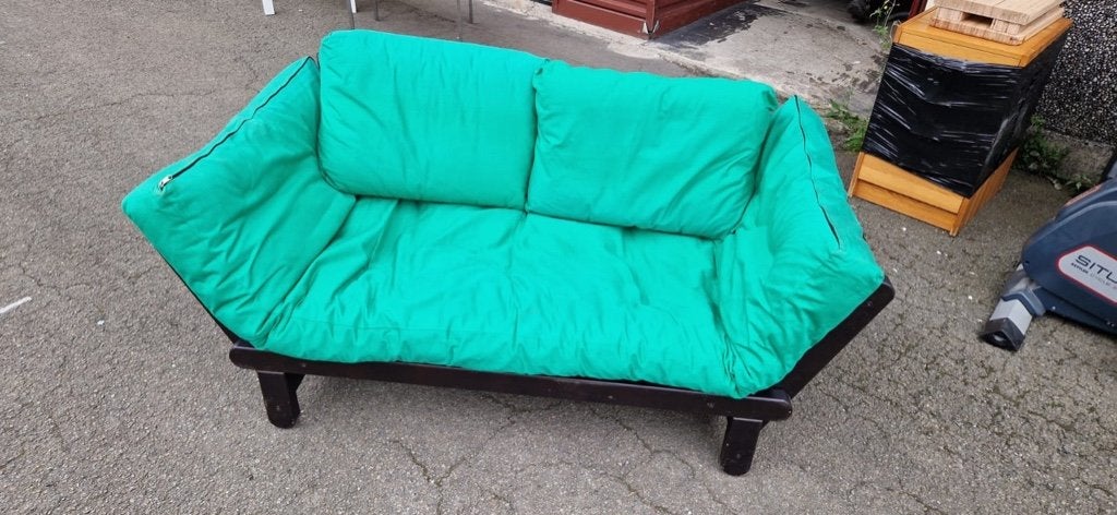 fauteuil futon convertible lit, Maison & Meubles, Enlèvement, Utilisé