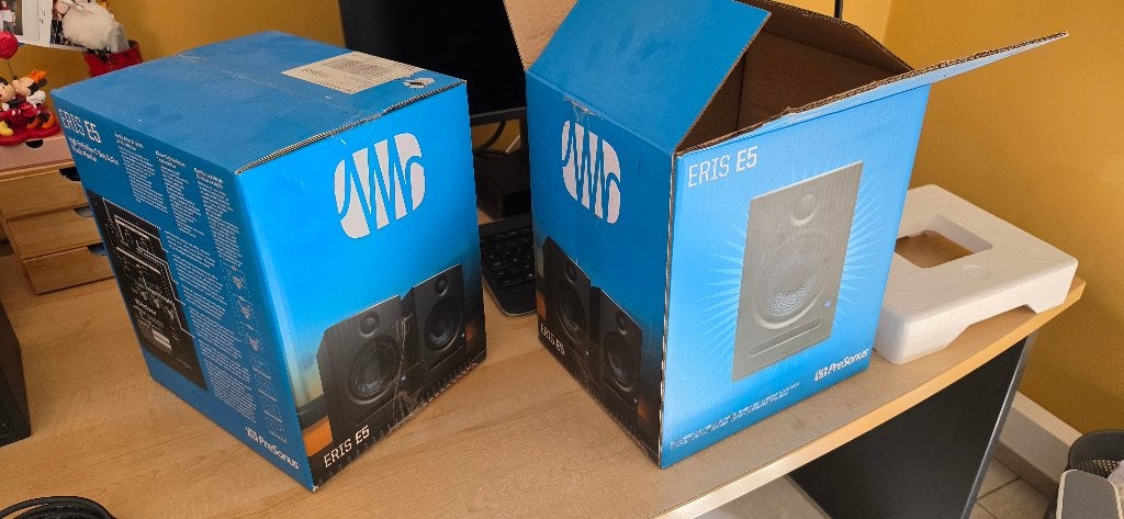 Paire de Hauts Parleurs actifs PreSonus ERIS E5, TV, Hi-fi & Vidéo, Enceintes, Autres marques, Bass-reflex, Moniteur de studio