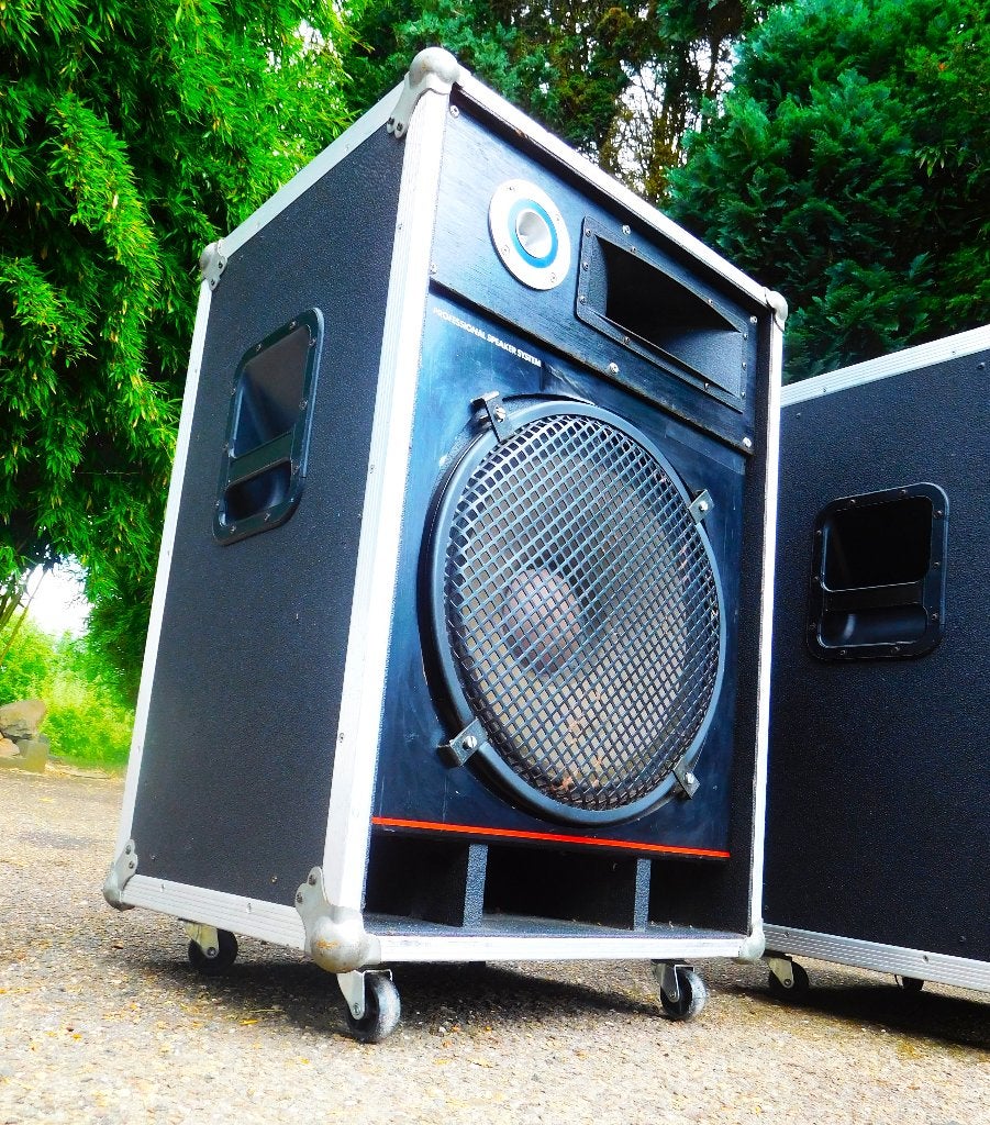 P.A. JBsystems boxen, Audio, Tv en Foto, Luidsprekerboxen, Gebruikt, Basreflex, Ophalen, 150 watt of meer
