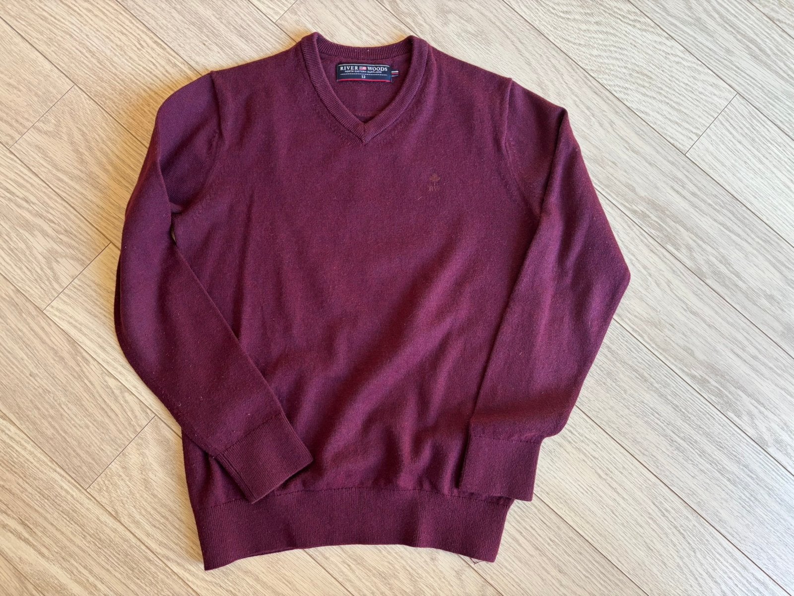 Bordeaux pull River Woods, Verzenden, Gebruikt, Jongen, Trui of Vest