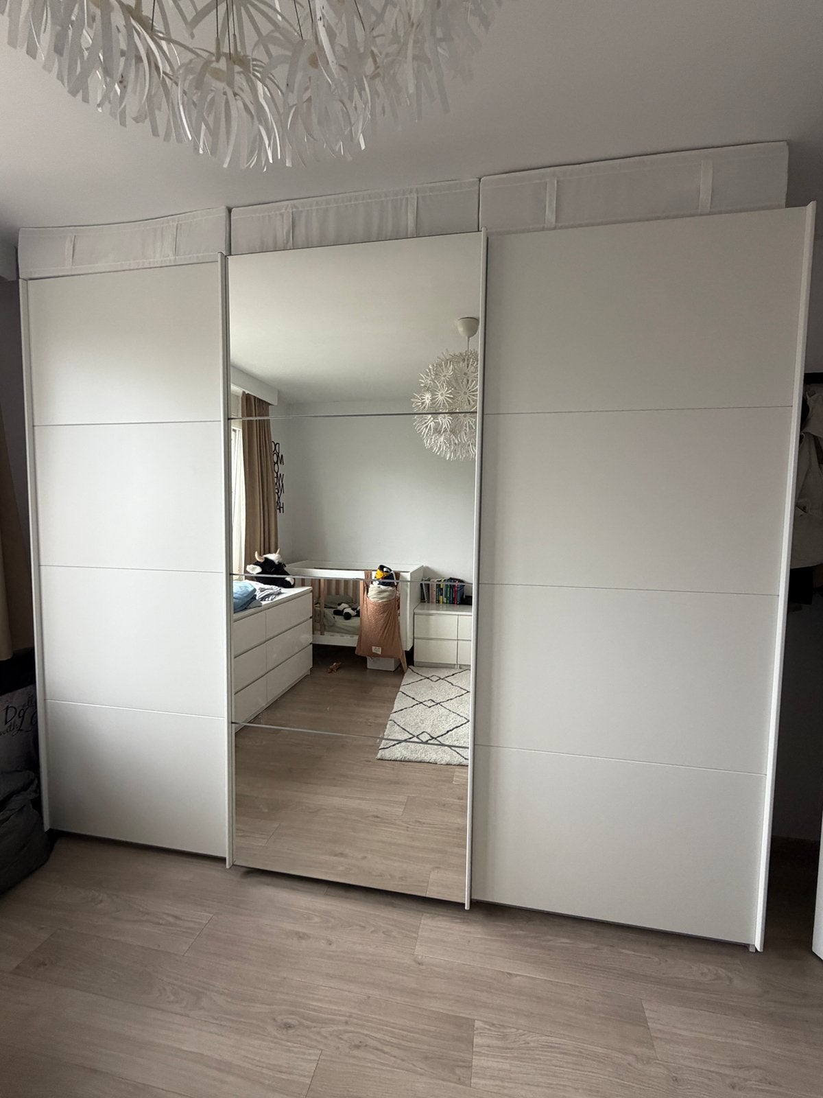 Rauch kledingkast 270cm, Ophalen, 200 cm of meer, 200 cm of meer, Glas
