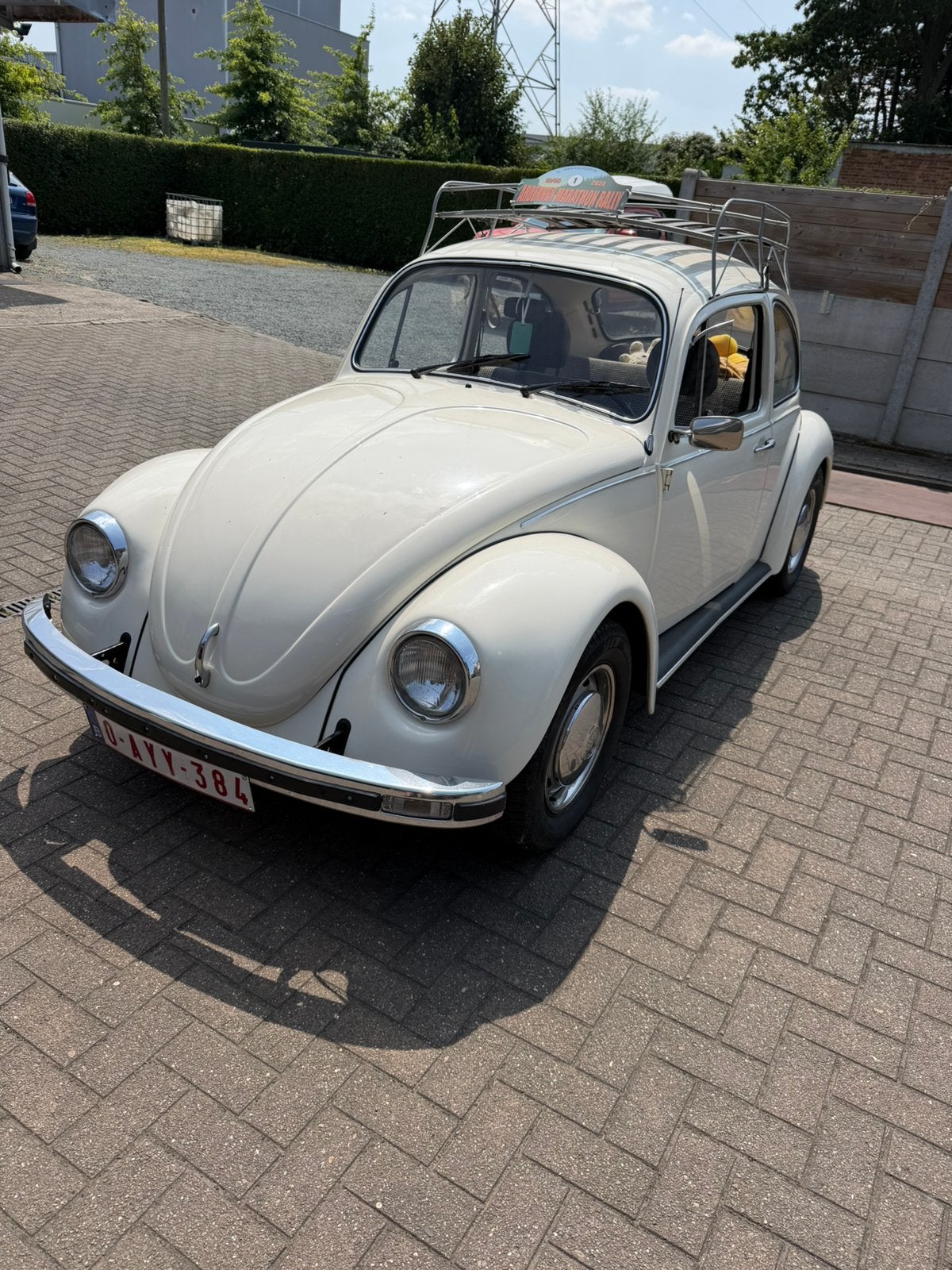 Kever te koop in goede staat, Auto's, Achterwielaandrijving, Beige, Volkswagen, Wit