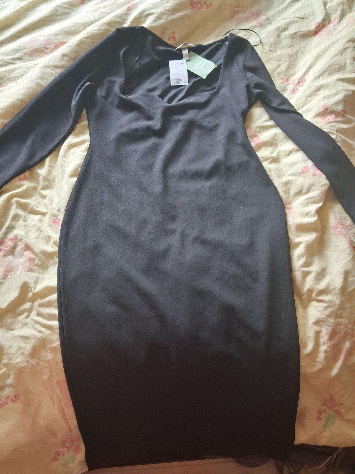 Robe noire taille  l, Noir