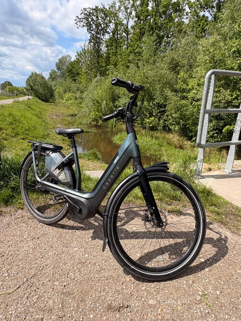 Gazelle avignon c380, Fietsen en Brommers, Elektrische fietsen, Zo goed als nieuw, Gazelle, 51 tot 55 cm, 50 km per accu of meer