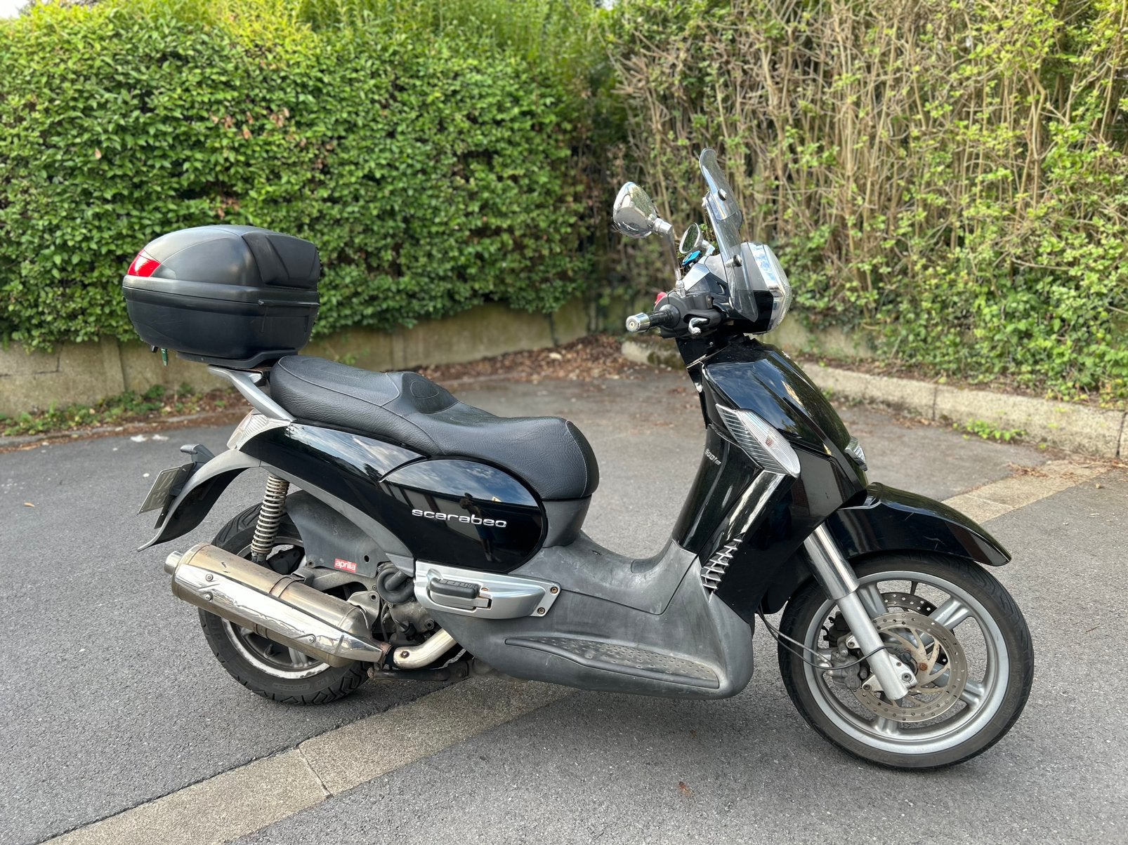 Scarabeo 500, Vélos & Vélomoteurs, Classe B (45 km/h), Enlèvement, Utilisé, Essence