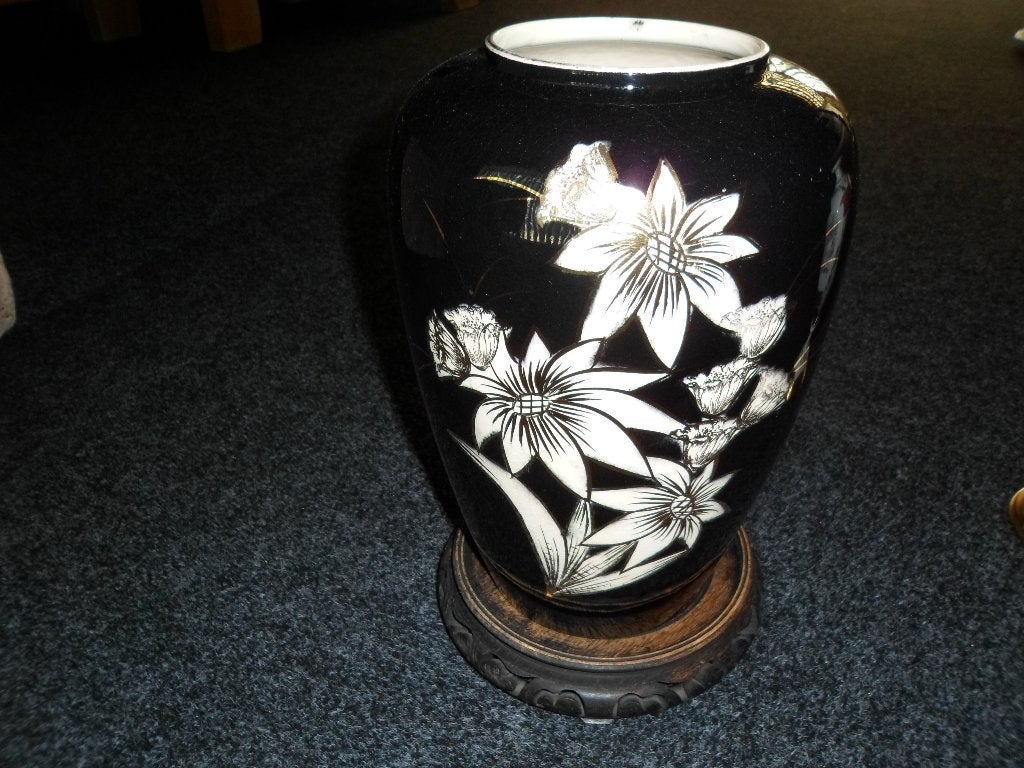 Antieke zwarte vaas, Antiek en Kunst, Ophalen