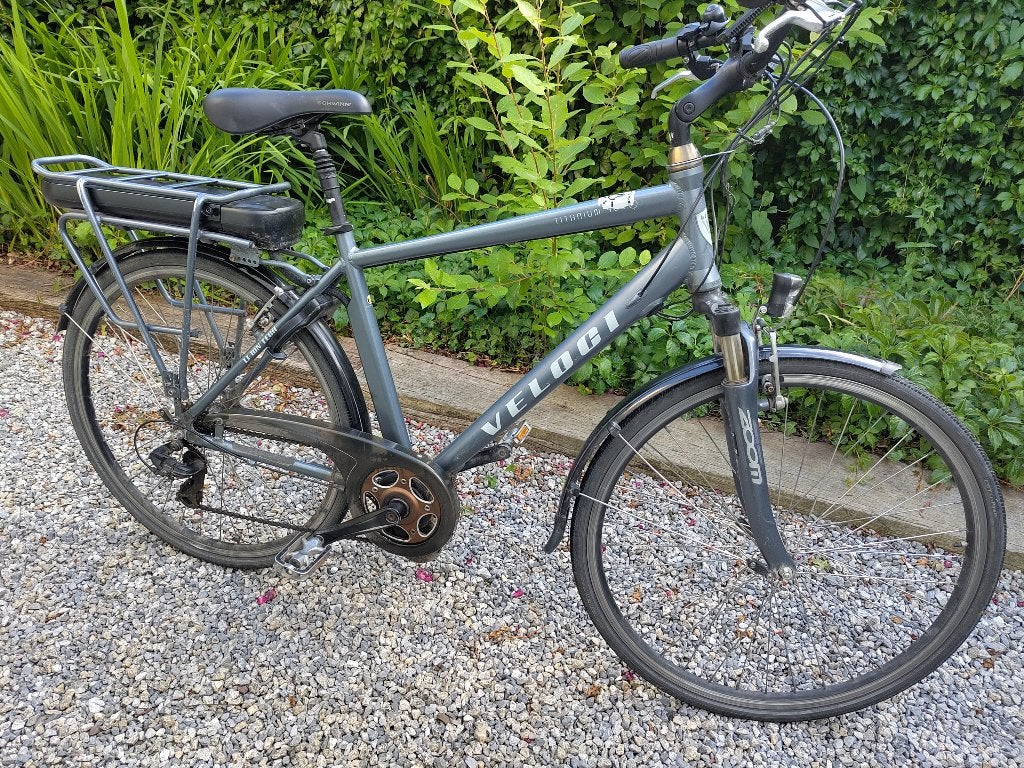 Elektrische fiets, Vélos & Vélomoteurs, Vélos électriques, Utilisé, Autres marques, 51 à 55 cm, 50 km par batterie ou plus, Enlèvement