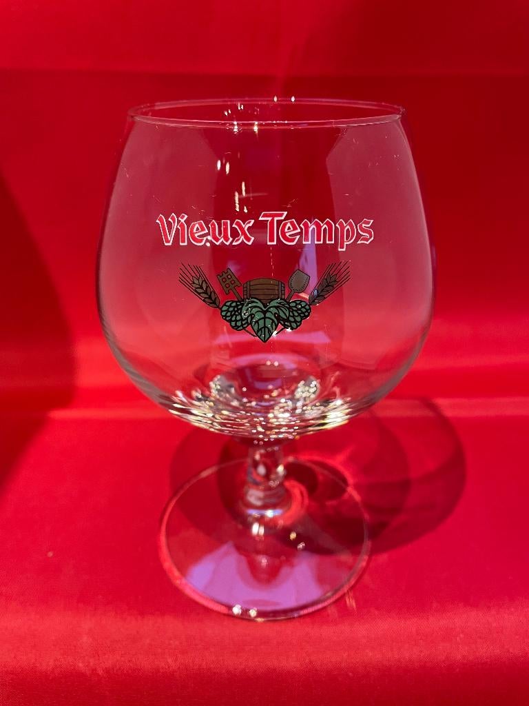 Verre à bière Vieux Temps Grade, Enlèvement ou Envoi, Utilisé, Verre à bière