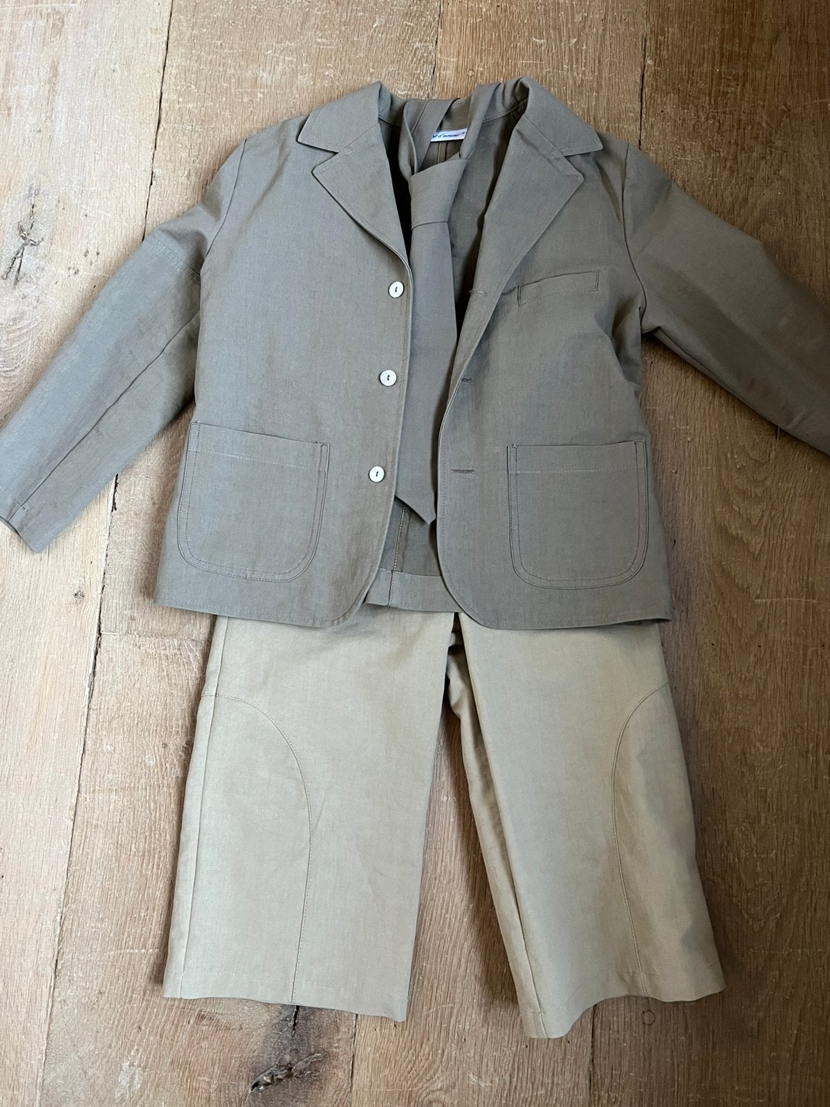 Communie kleding maat 128, Kinderen en Baby's, Ophalen, Zo goed als nieuw, Jongen, Setje