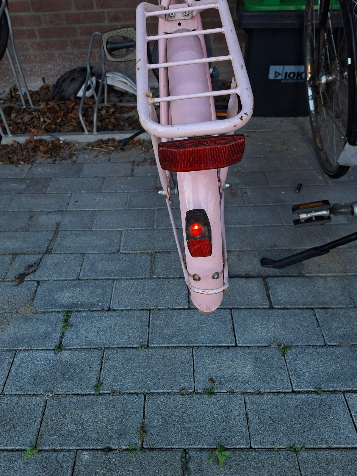 meisjesfietsen, 24 pouces, Frein à rétropédalage, Enlèvement, Utilisé