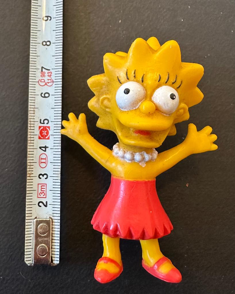 Vintage Lisa Simpsons figuur, Verzamelen, Ophalen of Verzenden, Overige figuren, Gebruikt, Beeldje of Figuurtje