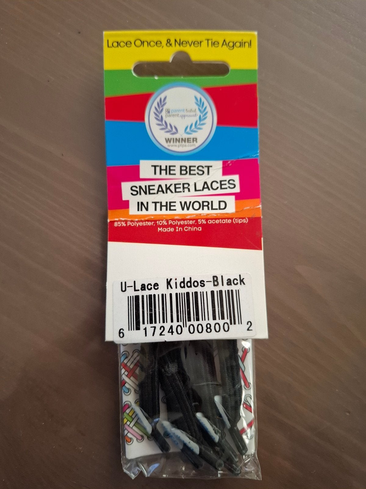 Elastiek veters, Ophalen, Nieuw
