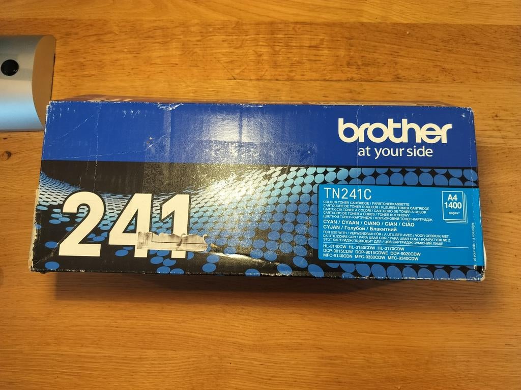 Brother TN241 CYAAN (gesealed), Ophalen of Verzenden, Nieuw, Toner, Brother
