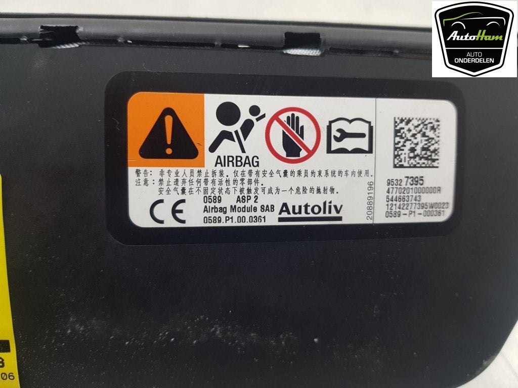 AIRBAG SIEGE Opel Mokka / Mokka X (|95327395|), Autos : Pièces & Accessoires, Utilisé, Opel