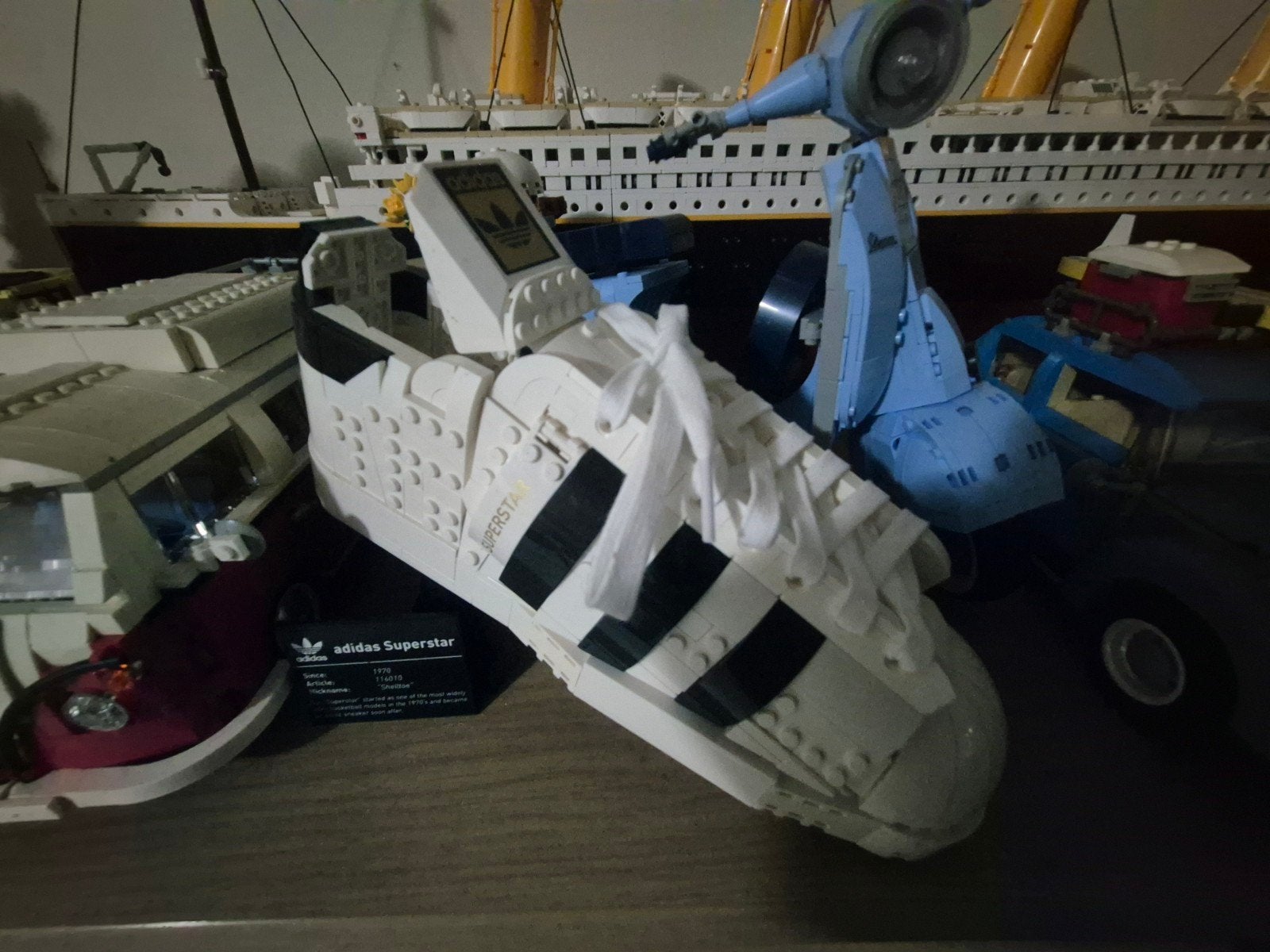 Lego adidas Originals Superstar, Enlèvement, Ensemble complet, Lego