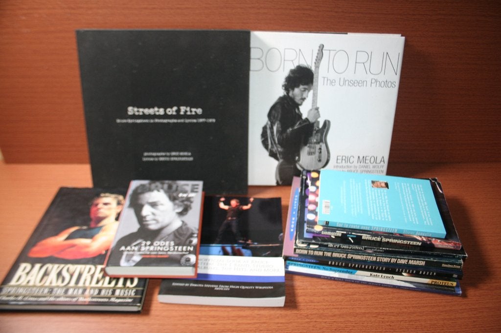 Collectie boeken deel 2 bruce springsteen, Ophalen